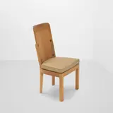 Axel Einar Hjorth, High-Back 'Lovo' Chair, for Nordiska Kompaniet, pine, upholstery cushion