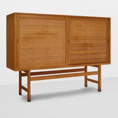Hans J. Wegner, Cabinet, for RY Mobler, oak, rattan