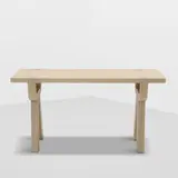 Christian Liaigre, Belier Console Table, cerused oak