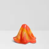 Gaetano Pesce, 'Yellow and Red Rug' Lamp, for Fish Design, cast resin, steel hardware, marked 'FISH DESIGN 13'