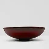James Lovera, Bowl, glazed earthenware, incised 'lovera' on underside