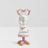 Kathy Butterly, French Knot, glazed earthenware, glazed porcelain, signed 'Kathy Butterly 2000' and titled on the underside