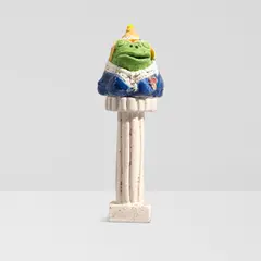 David Gilhooly, Frog Queen Victoria, glazed earthenware, inscribed 'Gilhooly 72' on underside