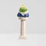 David Gilhooly, Frog Queen Victoria, glazed earthenware, inscribed 'Gilhooly 72' on underside