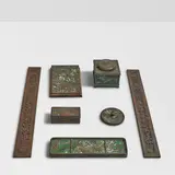 Pine Needle Desk Set by Tiffany Studios, Pine Needle Desk Set, sold Mar 2026