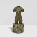Robert Graham, MOCA Torso, for MOCA editions, Los Angeles, patinated bronze, incised 'Juan', 'R