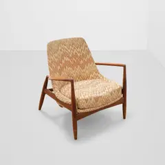 Seal Lounge Chair by Ib Kofod-Larsen, teak, upholstery, sold Mar 2026