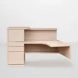 Rudolph Michael Schindler, Custom Desk for the Skolnik Residence, plywood