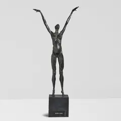 Artis Lane, Wise Virgin (Celebration), cast bronze, inscribed 'ARTIS LANE' on foot, an early unnumbered version aside from the edition of 15