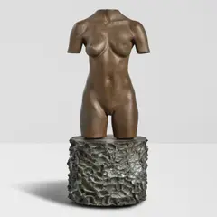 Robert Graham, MOCA Torso, for MOCA editions, Los Angeles, patinated bronze, incised 'R Graham' and 'JC' on underside