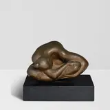 Silvia Agachada (Version III) by Francisco Zúñiga, for Galeria Misrachi, bronze with brown patina, sold Mar 2026