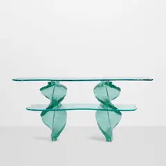 Danny Lane, Variable Theme (Console Table), glass, steel