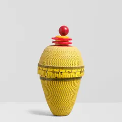 Karyl Sisson, Tape Measure Box with Button Lid