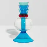 Alpha Centauri Vase by Marco Zanini, Toso Vetri D'Arte for Memphis Milano, blown glass, etched 'Memphis Milano by Toso Vetri D'Arte' on lower rim, offered Mar 2026