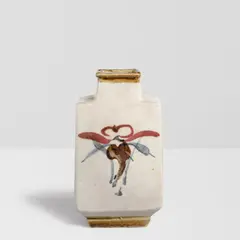 Vase by Kawai Kanjirô, glazed stoneware, sold Mar 2026