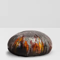 Mineo Mizuno, Waterdrop, glazed earthenware, signed and dated 'Mizuno 05' on underside
