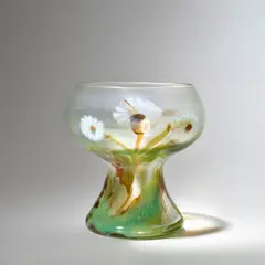 Tiffany Studios, 'Daisy' Paperweight Vase, internally decorated Favrile glass, engraved 'L