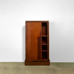 André Sornay, Cabinet, mahogany, with fitted interior