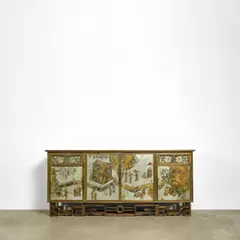 Rare 'Tao' Cabinet by Philip and Kelvin Laverne, offered Jun 2026