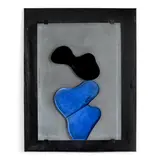 'Collage 4' by Egidio Costantini In Collaboration With Jean (Hans) Arp, height of glass panel 27 1/2in (70cm), sold Jun 2026
