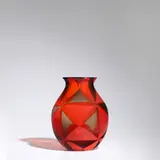 Ercole Barovier, 'Intarsio' Vase, for Barovier & Toso, fused glass tesserae, engraved 'barovier & toso murano'