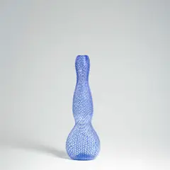 Dino Martens, Rare Monumental 'Zanfirico a Trina' Vase, for Aureliano Toso, internally decorated glass with zanfirico canes