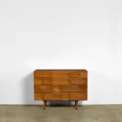 Gio Ponti, Chest, for Singer & Sons, walnut, paper label 'M