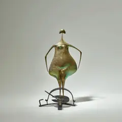 Philippe Hiquily, 'Le Femme au Piège', patinated bronze and iron, engraved 'Hiquily 1/1 75'