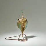 Philippe Hiquily, Untitled, hammered brass, iron, engraved 'Hiquily 1/1 75'