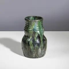 André Metthey, Vase, A signed vase in glazed stoneware by André Metthey
