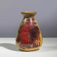 Emile Muller, Vase, A signed and numbered vase in glazed stoneware by Émile Muller