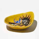 Jean Lurçat, Coupe, A signed and numbered coupe in glazed terracotta designed by Jean Lurçat and executed by Sant Vicens circa 1960