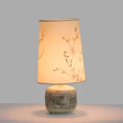 Jacques Blin, Lampe de table, A signed table lamp in glazed ceramic by Jacques Blin