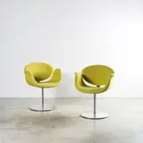 Pierre Paulin, Paire de fauteuils pivotants F163 Little Tulip