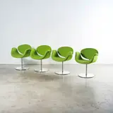 Pierre Paulin, Ensemble de quatre fauteuils F163 Little Tulip