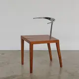 Philippe Starck, Chaise Royalton, Sapelli et aluminium
