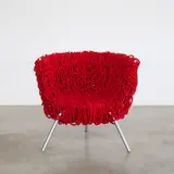 Fauteuil Vermelha by Humberto and Fernando Campana, Corde et aluminum, sold Apr 2026