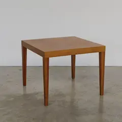 Philippe Starck, Table Royalton, A labeled 'Royalton' table in partially lacquered sapelli designed by Philippe Starck in 1991 and edited by Driade from the Aleph series