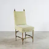 Chaise Athéna by Elisabeth Garouste & Mattia Bonetti, Bronze patiné et velours, sold Apr 2026