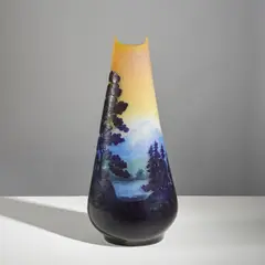 Vase à deux pointes étirées à chaud by Établissements Gallé, sold Apr 2026