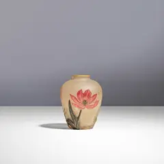 Vase parlant J'espère en les beaux jours by Daum Nancy, sold Apr 2026