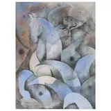 Ismael Ramos, Serenata azul, Mixta sobre loneta