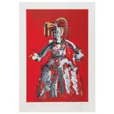Javier Vázquez "jazzamoart", Menina en invierno, 2013, Serigrafía 88 / 100