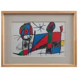 Joan Miró, Litografía IV, de la suite 12 litografías originales, 1972, Litografía sin número de tiraje