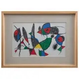 Joan Miró, Litografía original IX, de la Suite de 12 litografías originales, 1972, Litografía sin número de tiraje