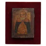 Icono, RUSIA, CA., 1900, Óleo sobre madera