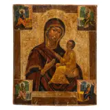 Icono, RUSIA, CA., 1900, Óleo sobre madera