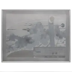 Diego Matthai, Otro Lear Jet a 41, 111, 1975, Grabado sobre lámina de aluminio 4 / 50