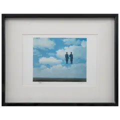 René Magritte, La reconnaissance infinite, Litografía 290 / 300, edición póstuma