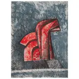Enrique Carbajal Sebastian, Caballito, Litografía 89 / 100